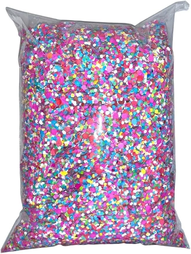 Mexican Fiesta Paper Confetti – Colorful Party Confetti Bulk Bag 0.88 lb (400g), Table Confetti for Parties, Weddings, Cinco de Mayo, Easter Eggs & Birthday Decorations