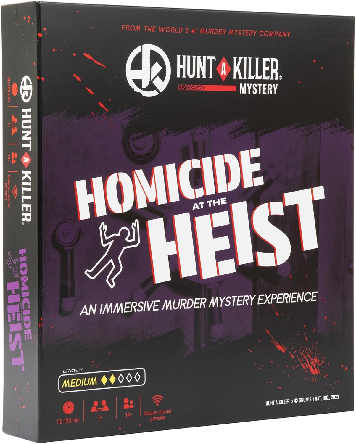 Hunt A Killer: Homicide at The Heist – Solve The Murder of a Jewel Thief in an Immersive True Crime Experience, A Murder Mystery Party Game for Adults Perfect for Halloween Game Night, for Ages 14+