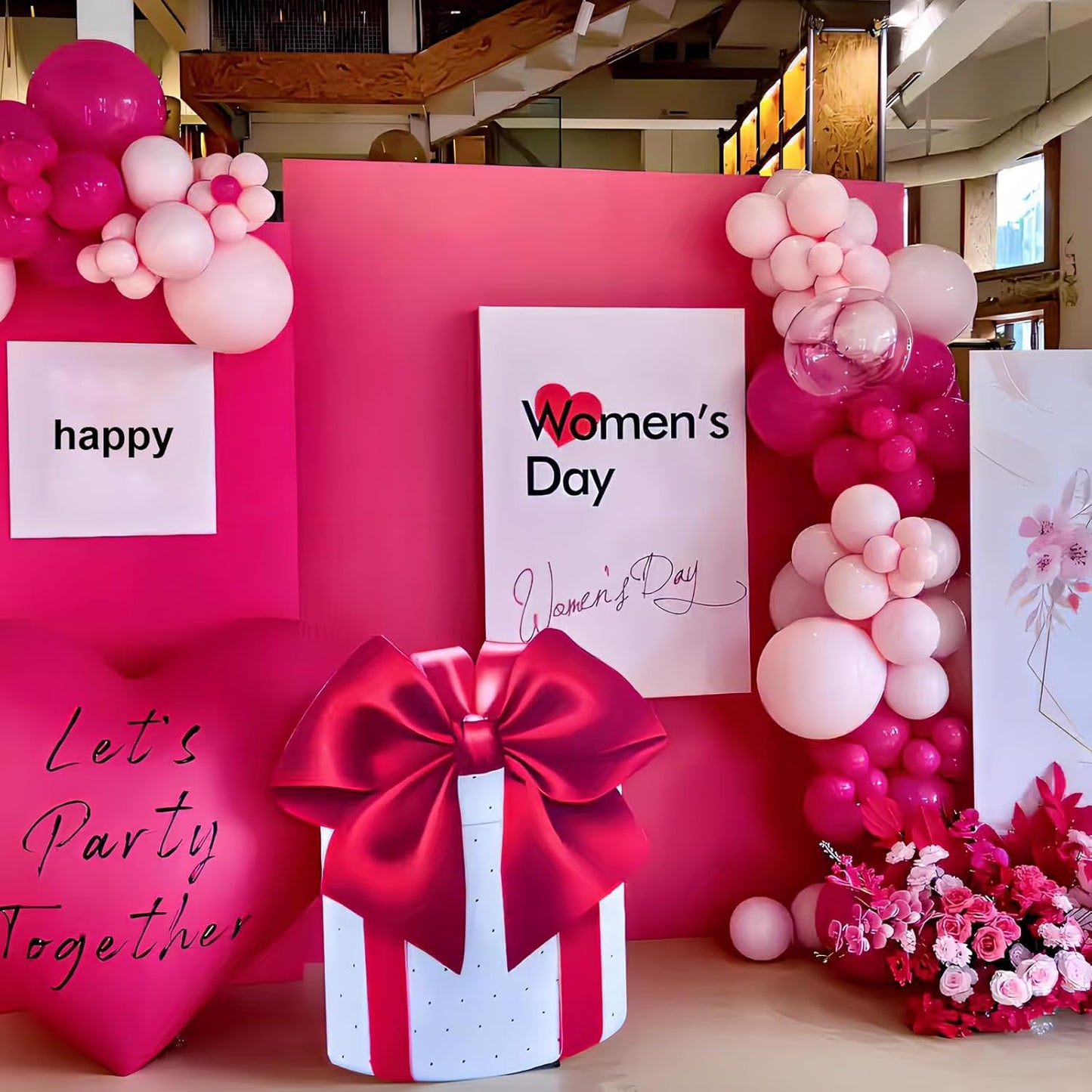 Multi-Pink Balloons Set,60pcs 12 inch multi-Pink Balloons Kit for Birthday,Baby Shower,Wedding,Valentine's Day,Graduation Party Decorations