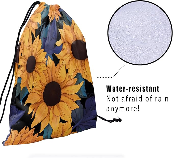Nerxy Leaf Grip Bags for Gymnastics Tropical Leaves Grip Bag Botanical Drawstring Storage Bags