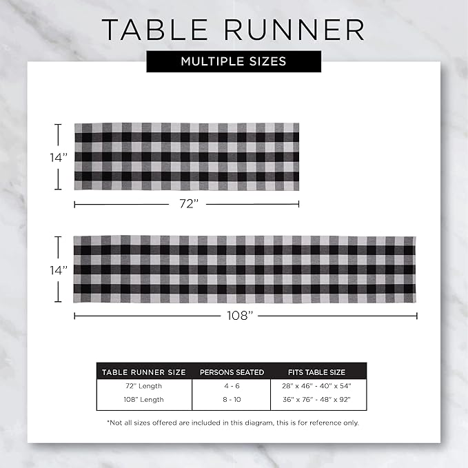DII Handmade Chindi Tabletop, Reversible and Machine Washable, Table Runner, 14x72, Multicolor