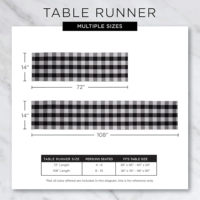 DII Jute Burlap Collection Kitchen Tabletop, Table Runner, 14x72, Ruffle Trim Natural
