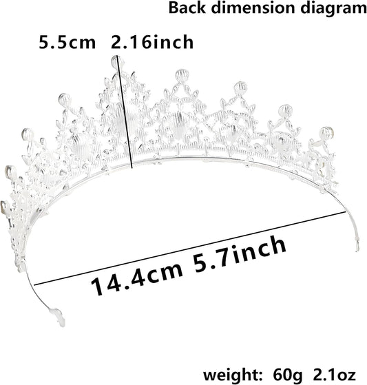 Tiaras for Women Princess Crowns for Women Crystal Headbands for Bridal Princess Birthday Party