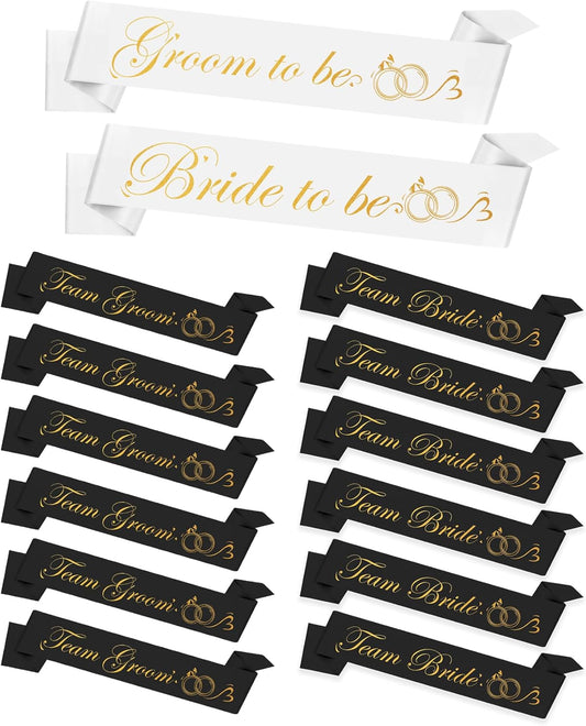 Bachelorette Party Accessories Bride Sash Bachelorette Party Bride to Be Sash Bachelorette Sash Groom to Be Bachelor Party Decorations Bachelorette Sashes Bride and Groom Sash Bride Accessories