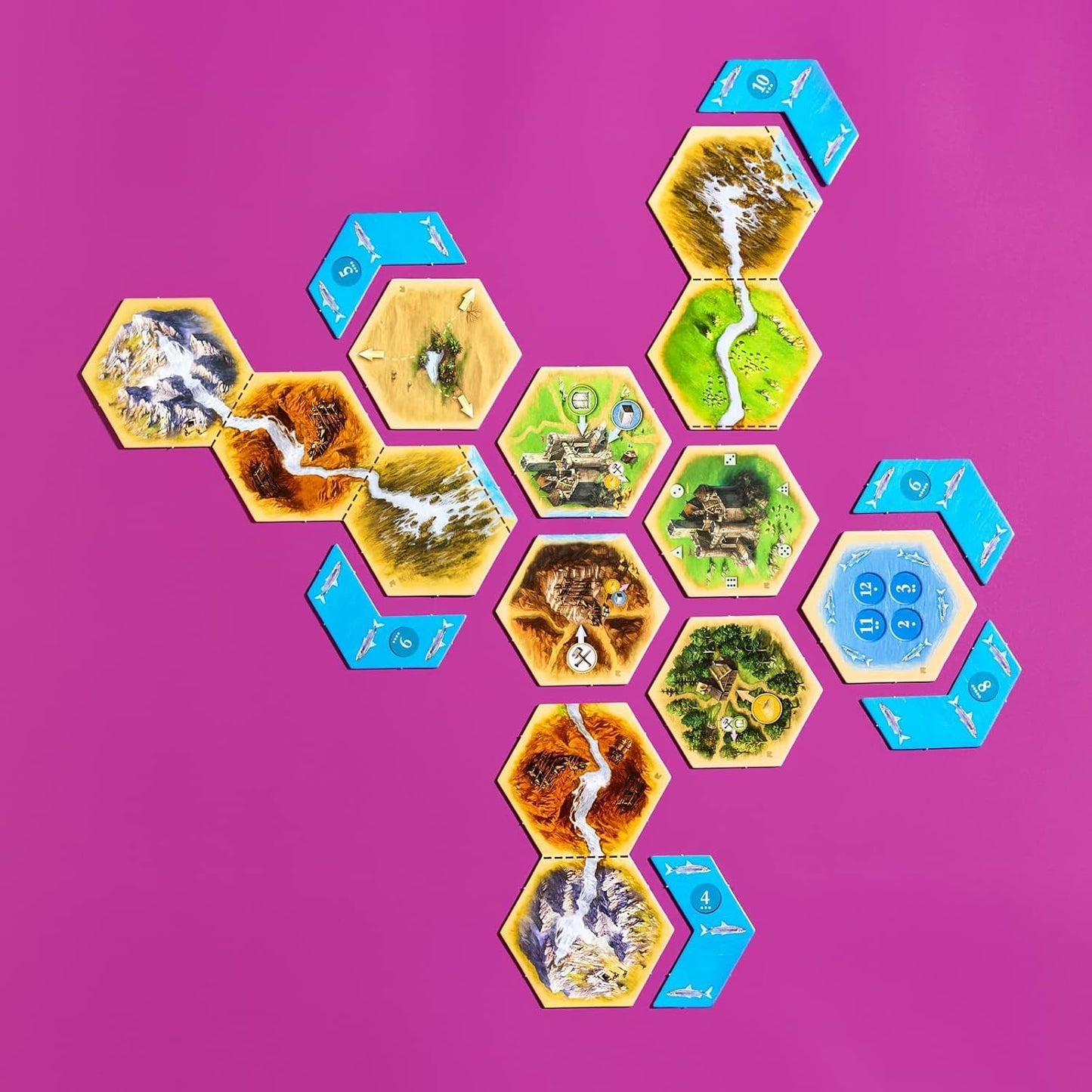 CATAN Traders & Barbarians Board Game Expansion - Customize Your Asmodee CATAN Experience, Strategy Game, Family Game for Kids and Adults, Ages 12+, 3-4 Players, 90 Minute Playtime