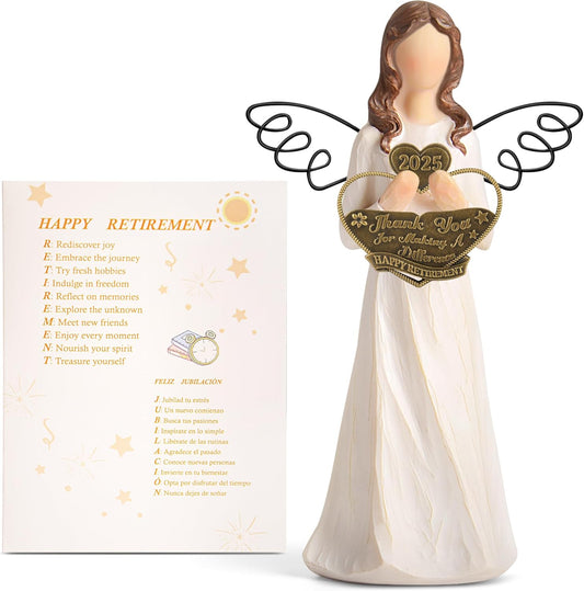 Retirement Gift for Woman 2025 - Happy Retirement Gifts for Teacher Coworker Nurses Boss Mom Grandma Sister Retirees Women Retirement Party Decorations