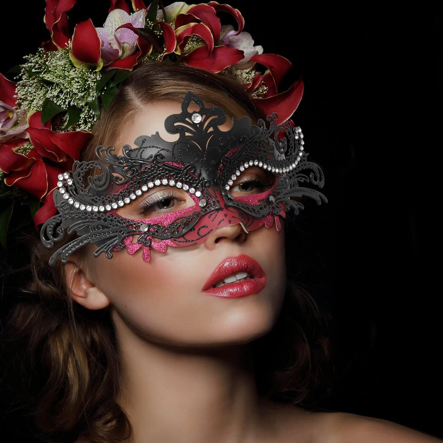Coddsmz Masquerade Mask Venetian Masks Mardi Gras Mask Prom Ball Costume Mask Wedding Halloween Christmas Party Mask