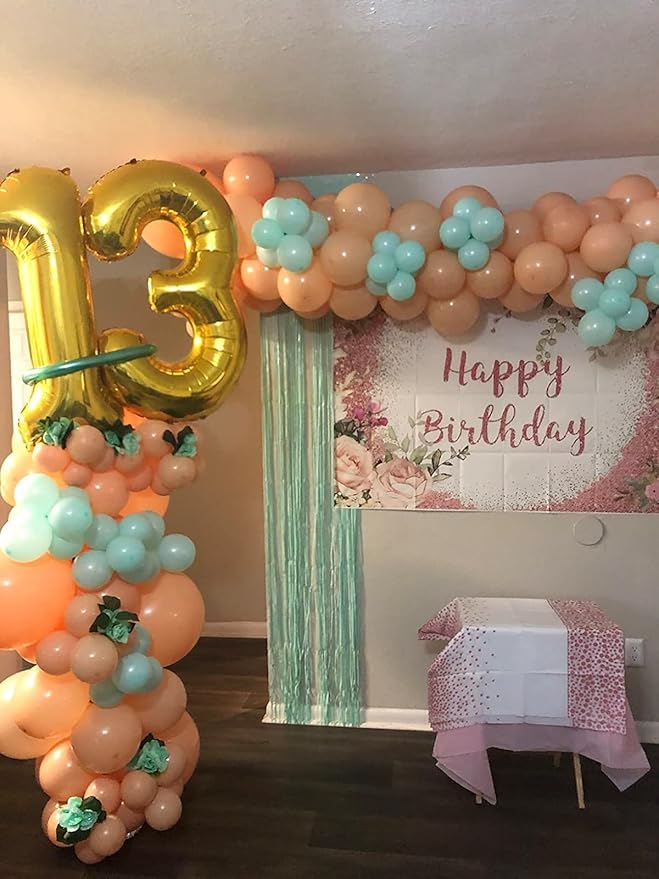 40 Inch Gold 1 Balloon for First Birthday, Gold One 1st Number Balloon Birthday Decorations, 10th 21st, Giant Number 1 Balloon