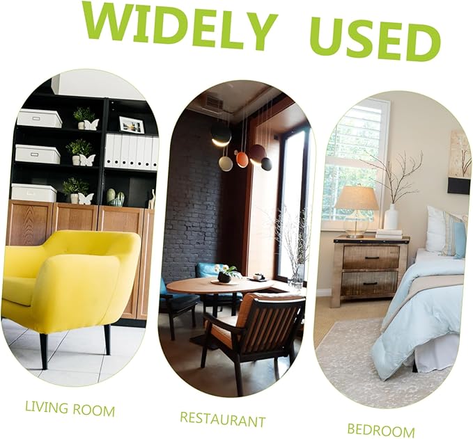 Hanging Photo Display Wooden Beads and Eucalyptus Leaves Stylish Wall Decor for Bedroom and Living Room Easy to Install Picture Holder Garland for Home Decoration