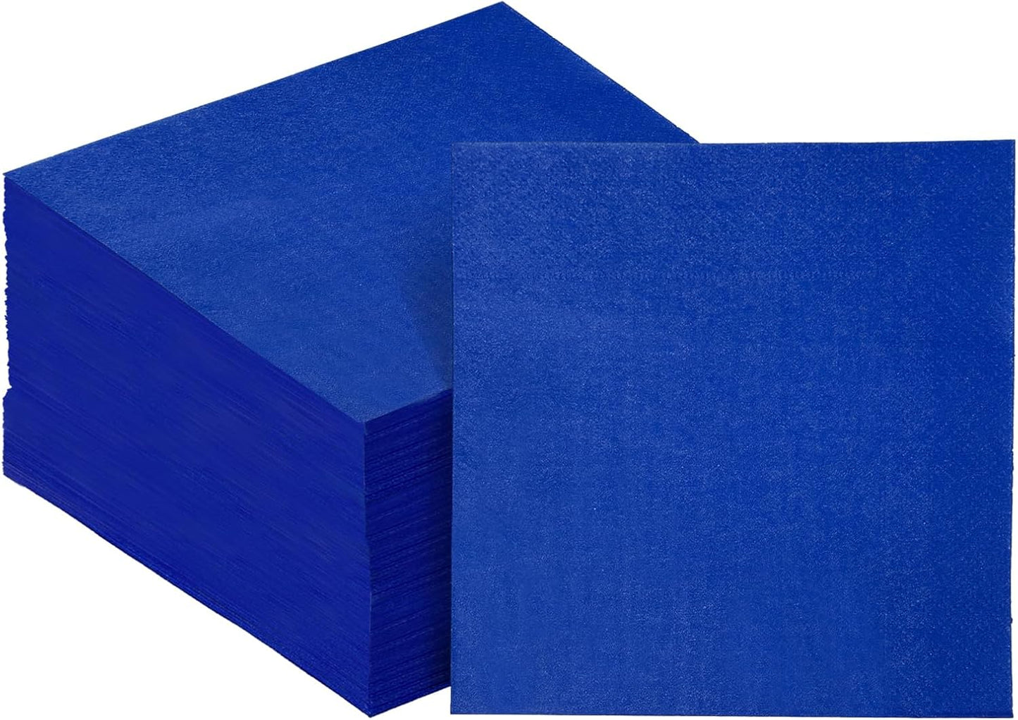 Klein Blue Cocktail Napkins 5 * 5inch disposable Beverage Napkin paper for Cocktail, Wedding, Dinner，Birthday Party Dessert Wine Paper Napkins（ 120 Count）