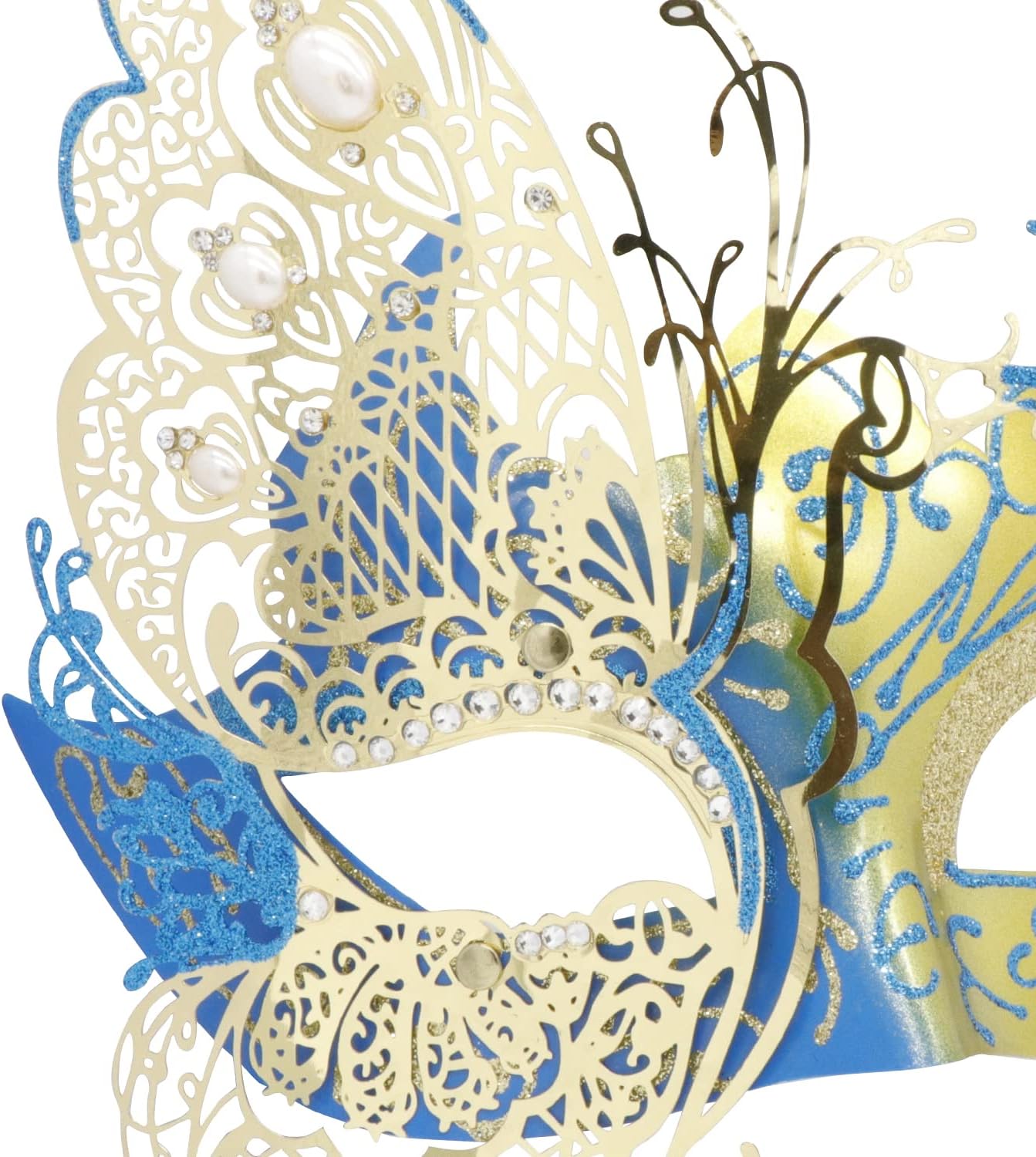 Mysterious Venetian Butterfly Lady Masquerade Halloween Party Mask Evening Prom Ball Mask Bar Costumes Accessory