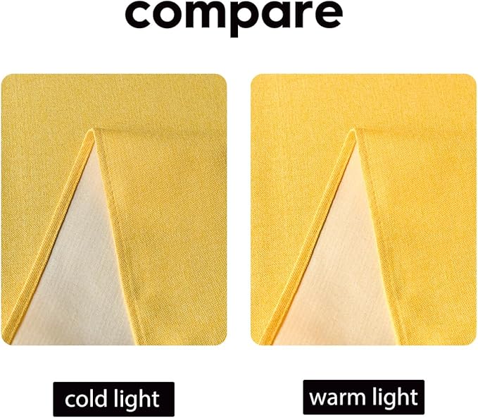 Artoid Mode Yellow Table Runner, Seasonal Summer Fall Washable Kitchen Dining Table Decoration for Home Party Decor 13x90 Inch