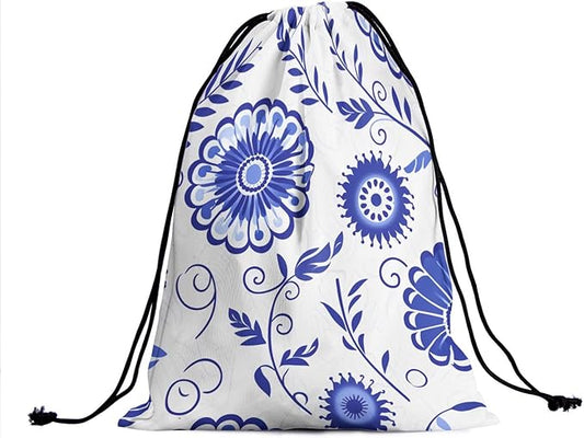 Nerxy Leaf Grip Bags for Gymnastics Tropical Leaves Grip Bag Botanical Drawstring Storage Bags