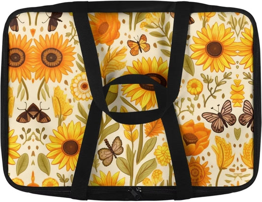 Sunflower Insulated Casserole Carrier Travel Bag - Casserole Dish Carrying Case - Lasagna Holder Tote Zip Food Carrier for Hot or Cold Food - Fits 11 x 15 or 9 x 13 Baking Dish