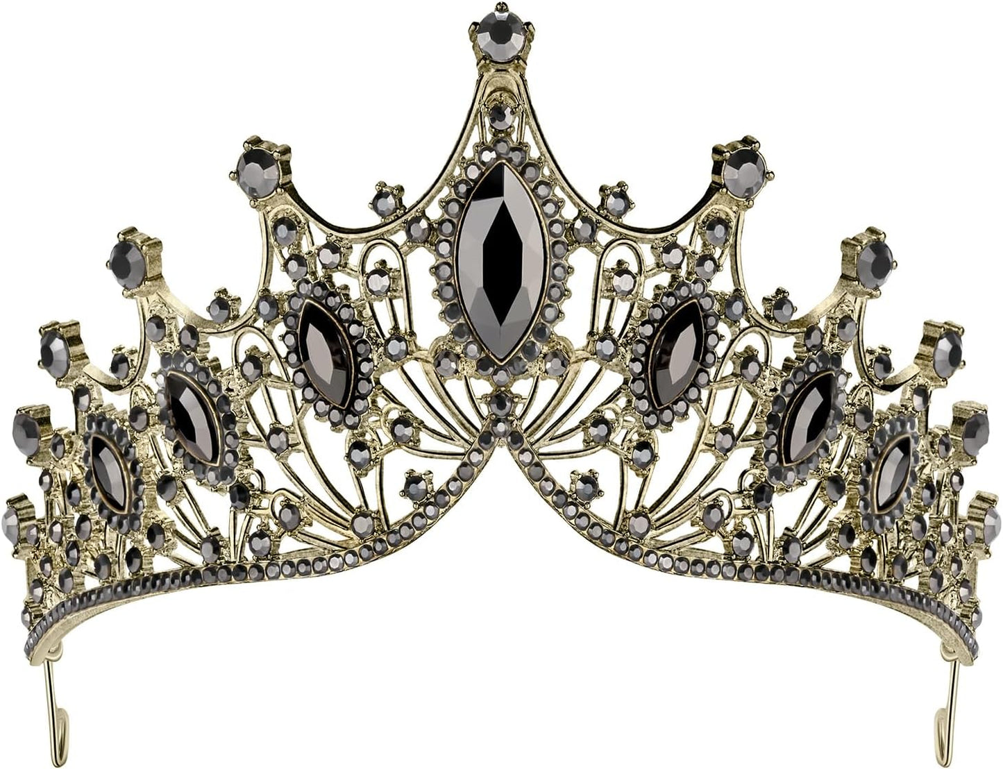 princess tiara，birthday princess gold crown for women，prom queen sash and tiara set， gothic tiaras，belle girl aurora crowns， princess adult woman, black swan