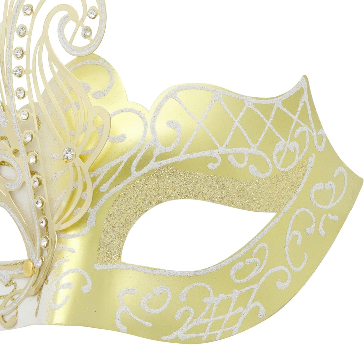 Mysterious Venetian Butterfly Lady Masquerade Halloween Party Mask Evening Prom Ball Mask Bar Costumes Accessory