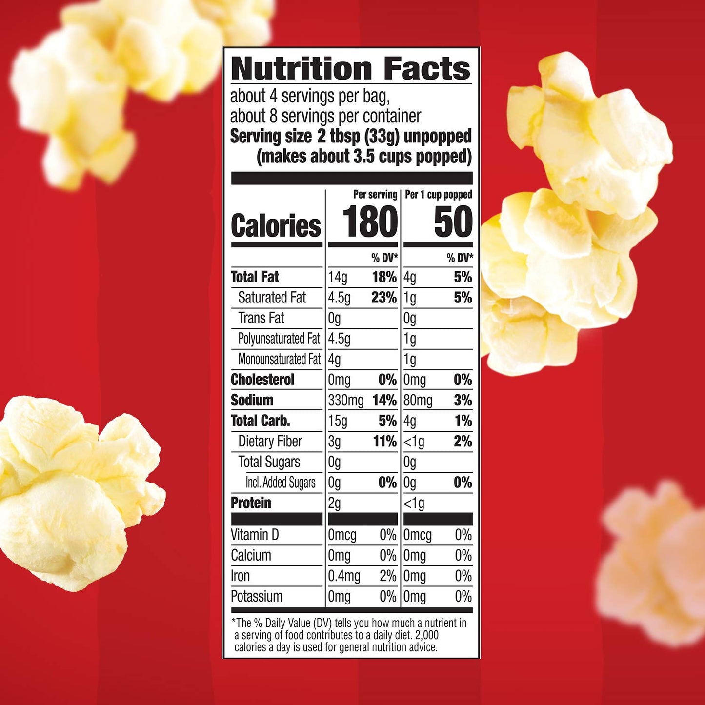 Orville Redenbacher's Microwave Popcorn, Pour Over Movie Theater Butter, 2-Count (12 Boxes)