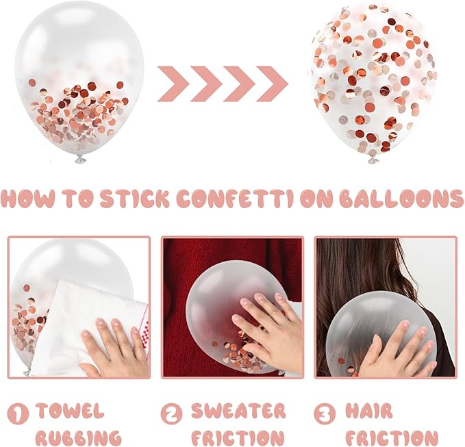 Happy Mothers Day Decorations Kit - Pink and Rose Gold Balloons Happy Mother's Day Banner for Brunch Home Garden Mother's Day Party Supplies Decor