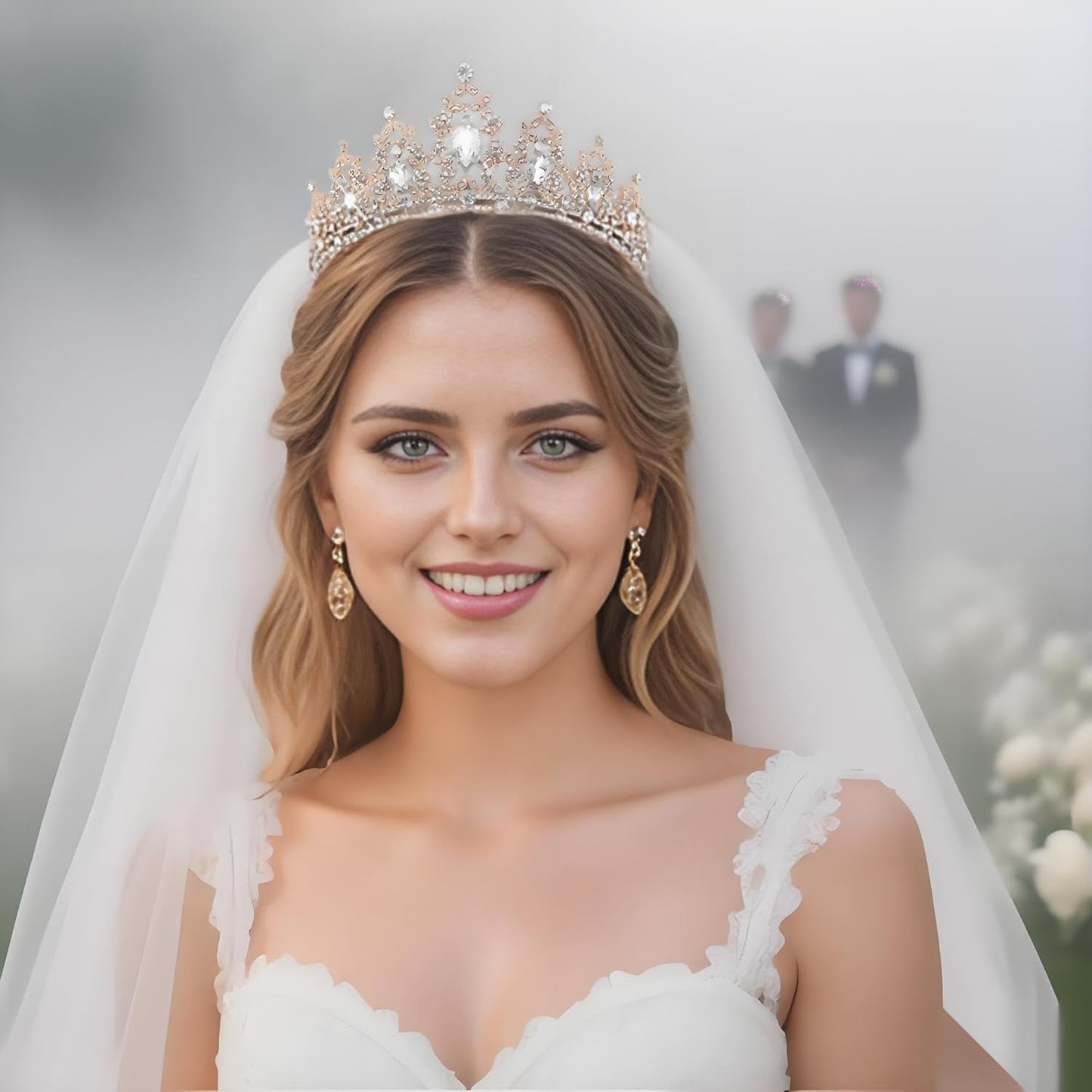 Tiaras for Women Princess Crowns for Women Crystal Headbands for Bridal Princess Birthday Party