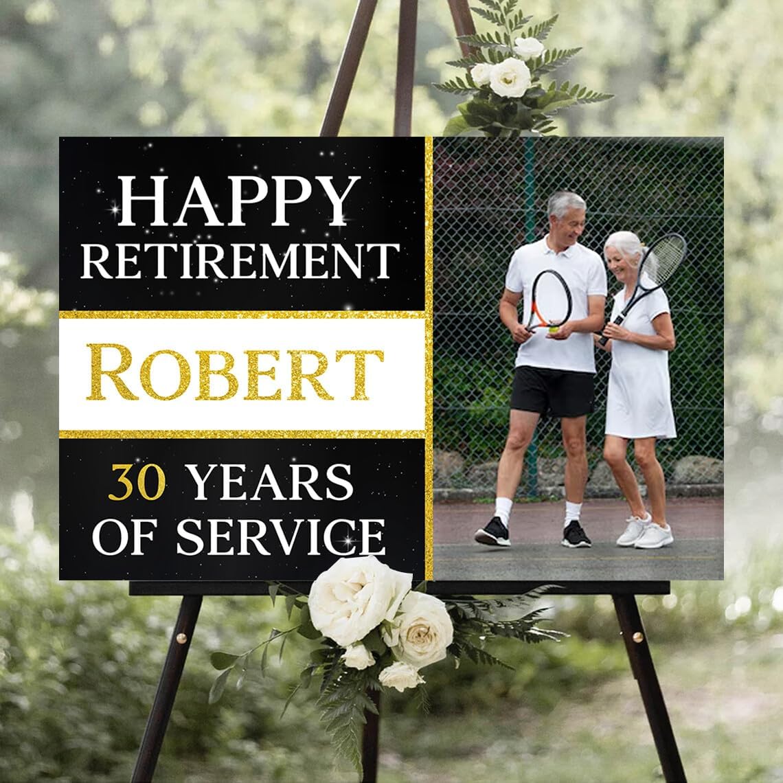 Personalized Retirement Yard Sign, Retirement Celebration Welcome Sign, Retirement Party Sign, Retirement Decorations, Retirement Outdoor Sign, Retirement Home Decor, Retirement Celebration Sign #9
