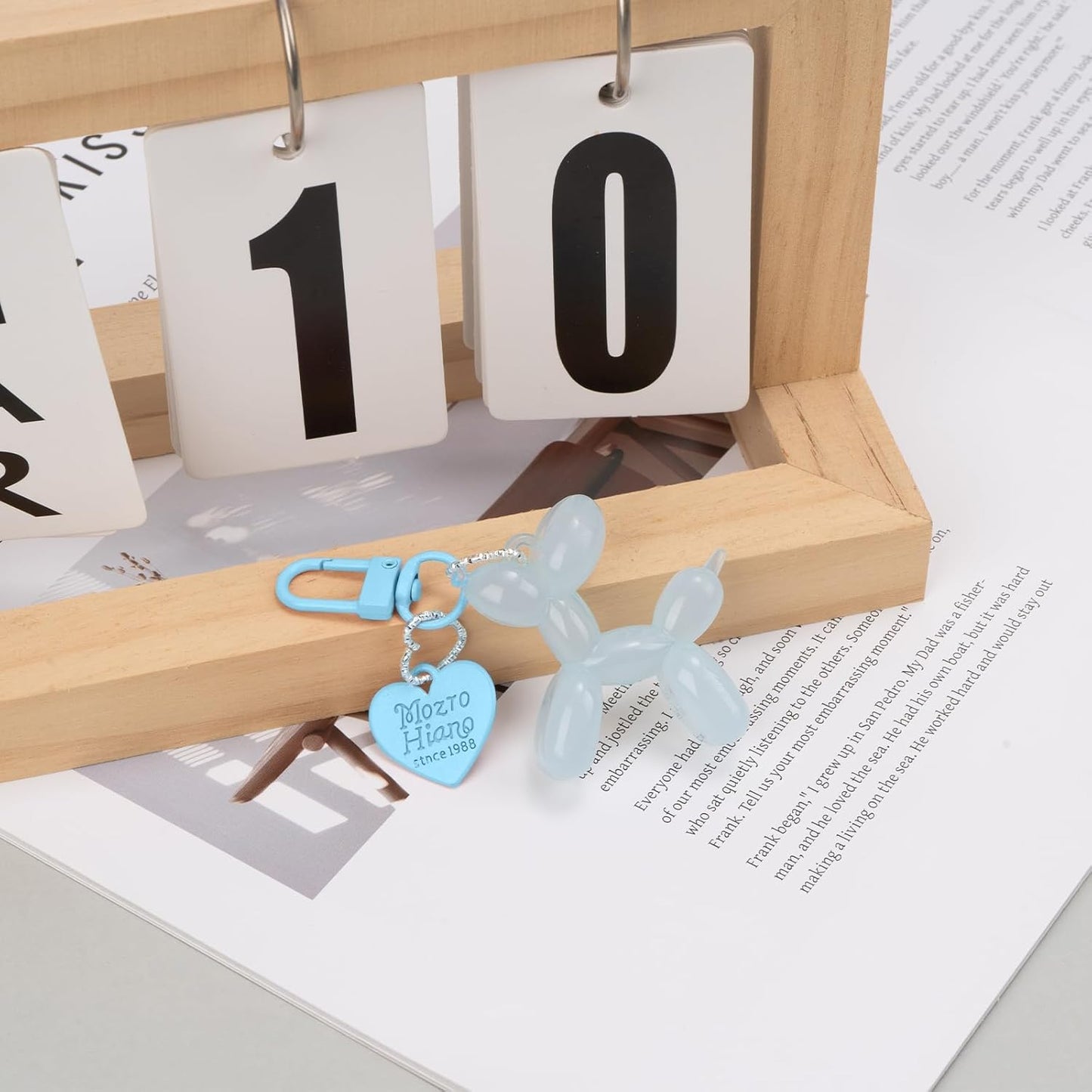 Balloon Dog Keychain Cute Bag Charm Handbag Purse Key Accessories