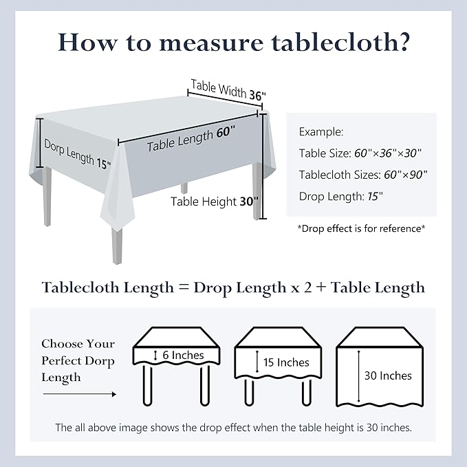 Linen World Linen Tablecloth,100% French Linen Navy Tablecloth 108" x 60" Inch,Washable Rectangular Tablecloth for Dining,Outdoor,Weddings and Restaurants,Decorative Thanksgiving Christmas