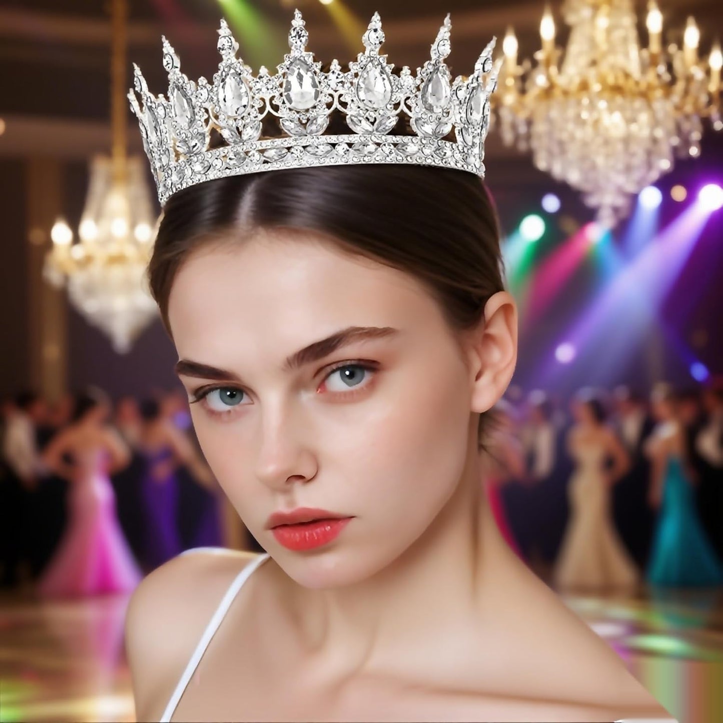 Tiaras for Women Princess Crowns for Women Crystal Headbands for Bridal Princess Birthday Party