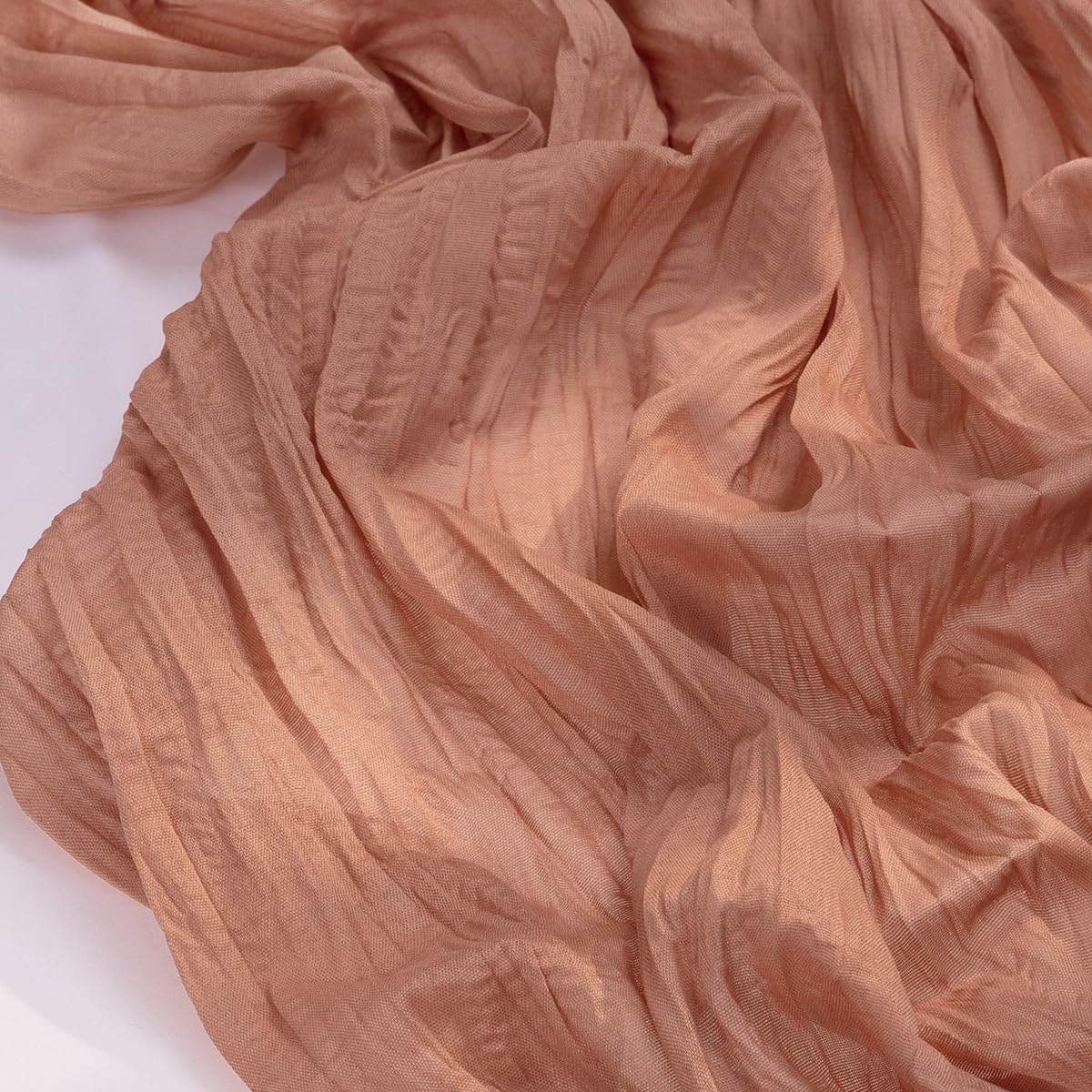 Socomi 3pcs Dusty Rose Fall Thanksgiving Cheesecloth Table Runner Boho Rustic Gauze 120 inch 10FT Cheese Cloth Runner for Wedding Party Baby Shower Birthday Home Decor Holiday Decorations