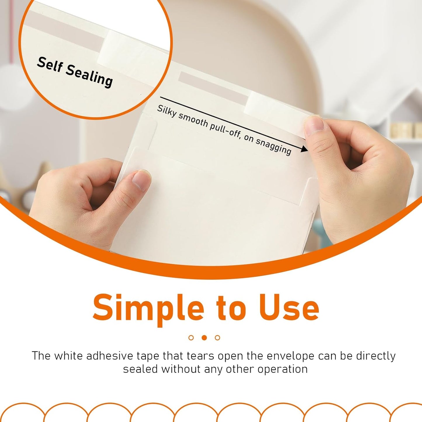 100 packs Cream Greeting Cards and Envelopes 4 x 6 Heavyweight Folded Off White Cardstock and A4 Envelopes Printable Self Seal for Wedding Invitations, Festival Blessing