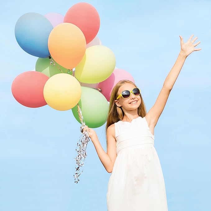 Mr. Pen- Balloons, 12 Inch, 54 Pack, Pastel Colors, Party Balloons