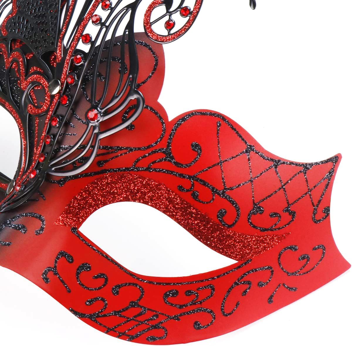 Mysterious Venetian Butterfly Lady Masquerade Halloween Party Mask Evening Prom Ball Mask Bar Costumes Accessory