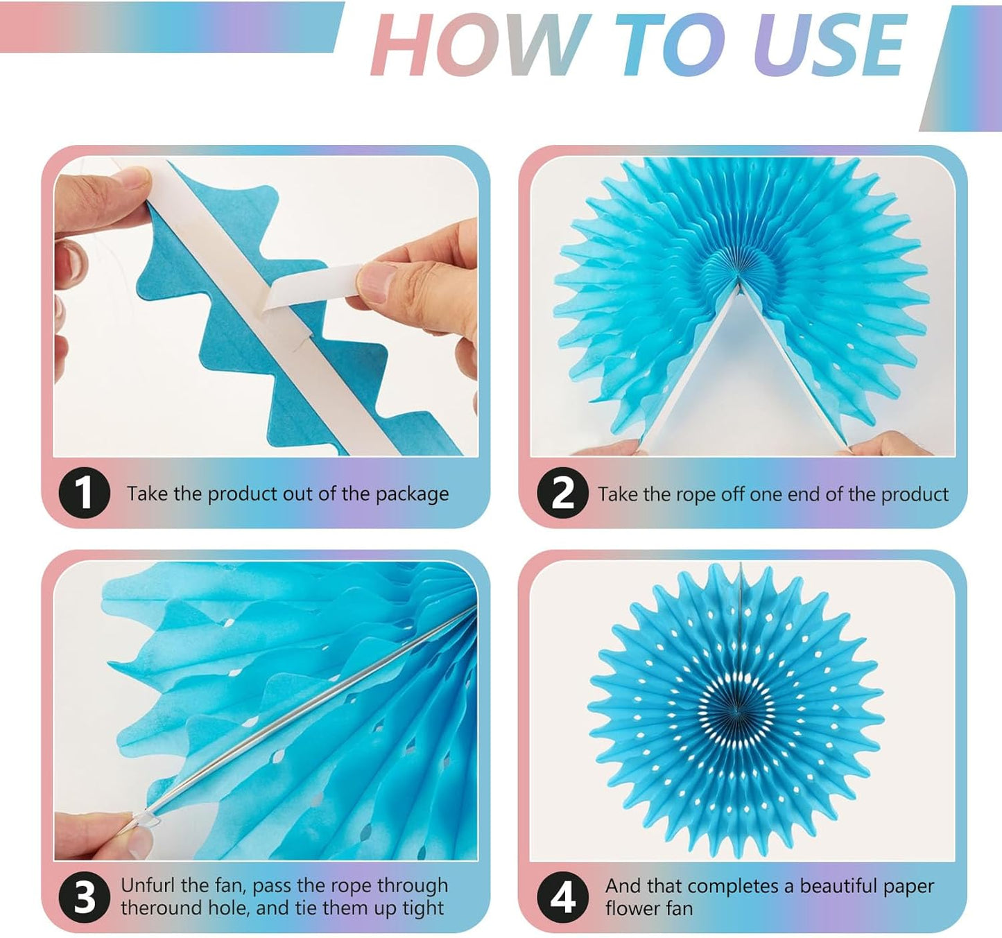 20 Pcs Red Green Hanging Paper Fan, Round Paper Fans Decorations Set for Weddings, Birthdays, Engagement, Bridal Shower, Christmas Party Supplies Decor