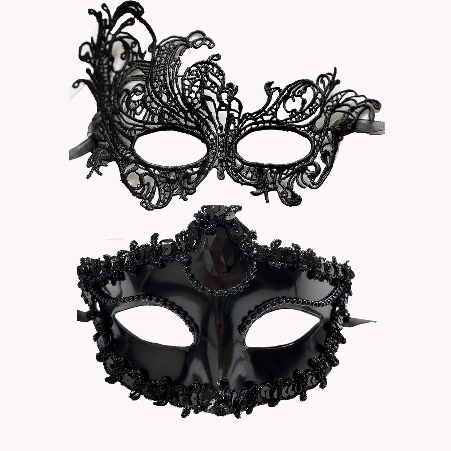 Masquerade Mask for Women- Lace Mardi Gras Masks Women Venetian Party Masquerade Mask Costume Accessories