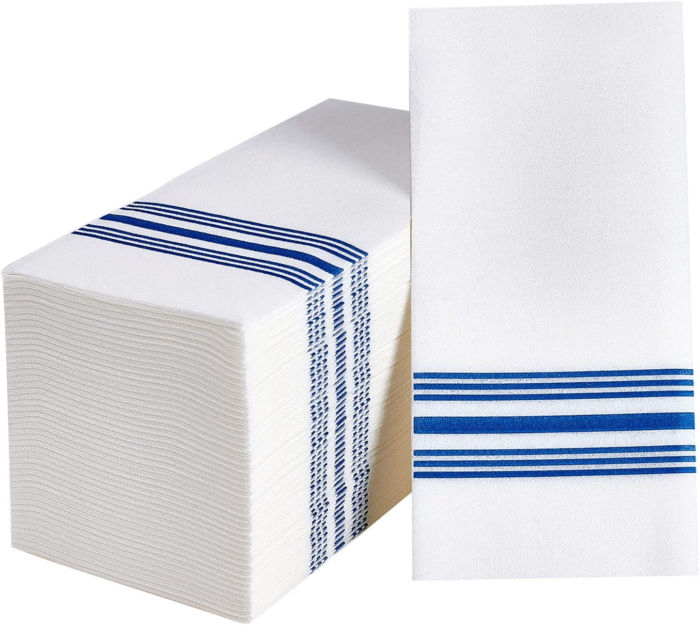 Vplus 150 PACK Guest Towels Disposable Bathroom, Decorative Bathroom Napkins, Soft, and Absorbent Disposable Paper Hand Towel for Dinners, Kitchen, Parties, Weddings, Christmas Party