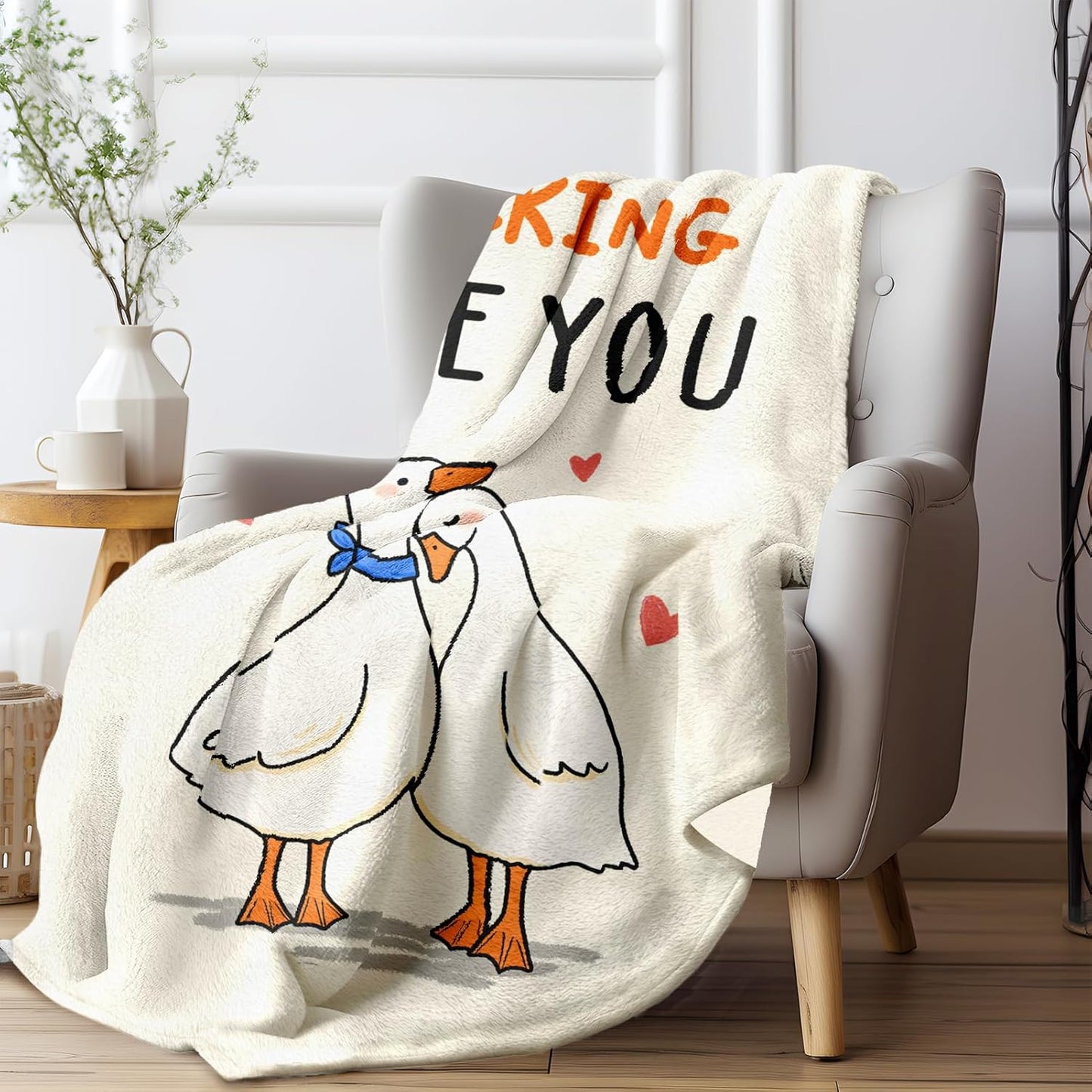 I Love You Gifts for Her Him, Gifts for Girlfriend Boyfriend Birthday Anniversary, Soft Flannel Love Blanket, Christmas Valentines Anniversary Romantic Gifts for Women Men - 50 x 60 inches