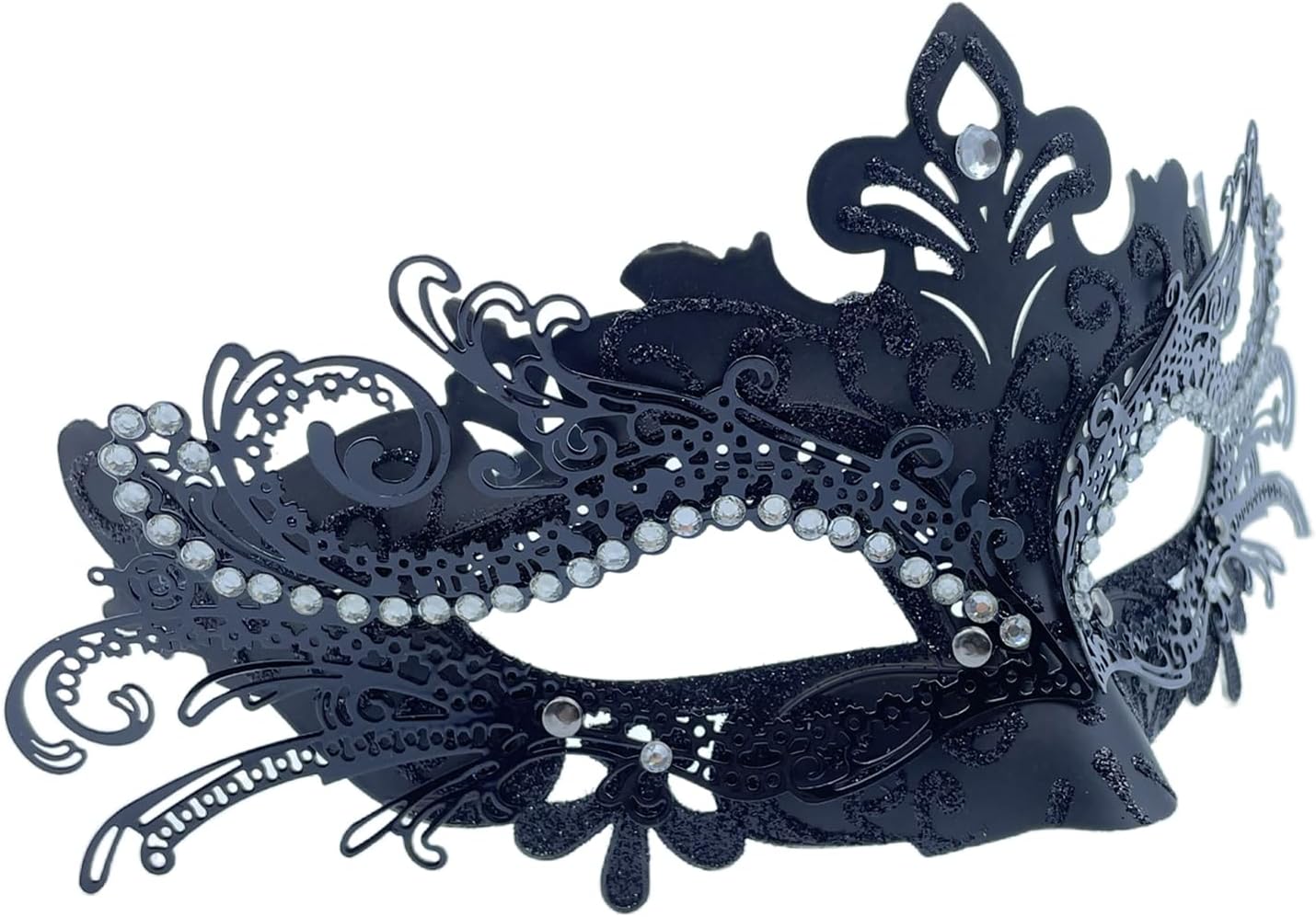 Couple Masquerade Mask Set - Venetian Style Masks for Halloween, Costume Parties and Carnival