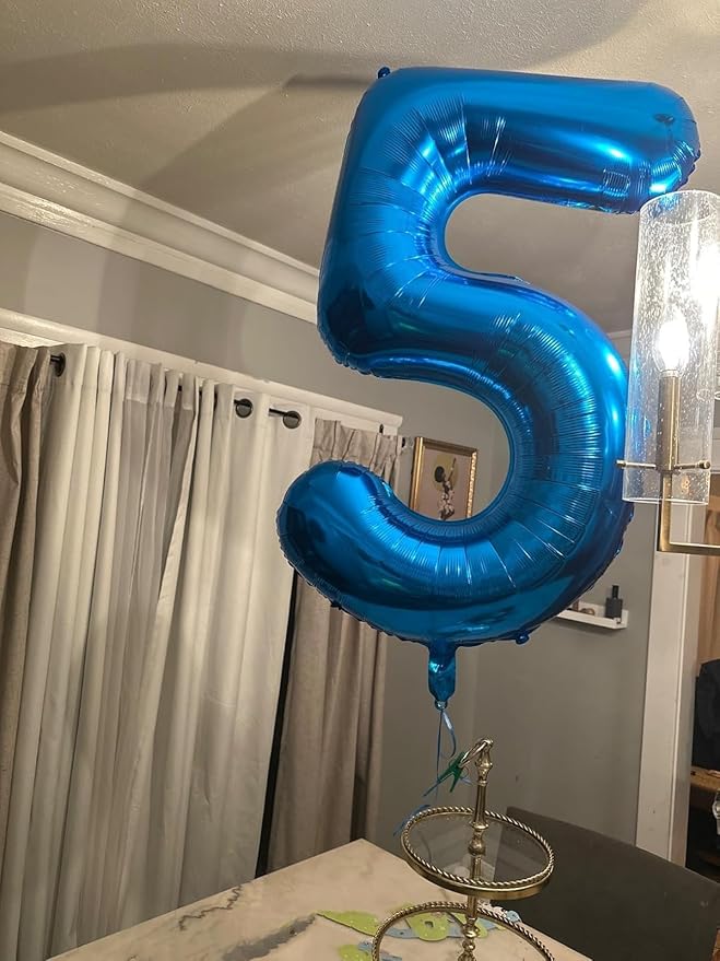 Number 3 Balloons 40 Inch Navy Blue Numbers Balloon for Three Year Old Birthday Decor, 3rd 13 30 31 Birthday Party Supplier