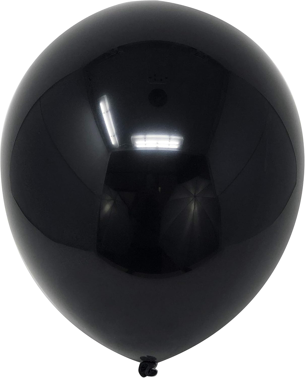 Allgala Latex Balloons for Parties | Helium Grade Bulk Balloon Pack | Ideal for Halloween, Birthday Party Decorations, Baby Shower, Christmas Party | Colored Balloons for Events | 100ct 12" - Black