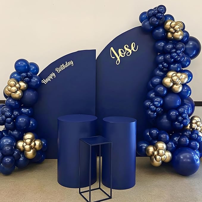 Navy Blue Balloons 12 inch, Navy Latex Balloons 50pcs Party Balloon for Graduation Wedding Birthday Party Decorations