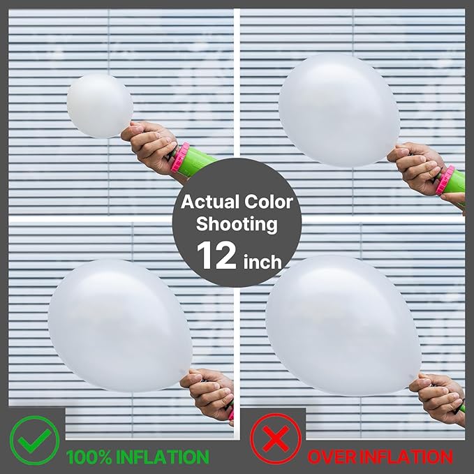 PartyWoo Pearl White Balloons 85pcs Different Sizes Pack of 18 12 10 5 Inch Metallic White Latex Balloon Arch Kit Garland for Wedding Graduation Baby Shower Birthday Party Decorations White-Z30