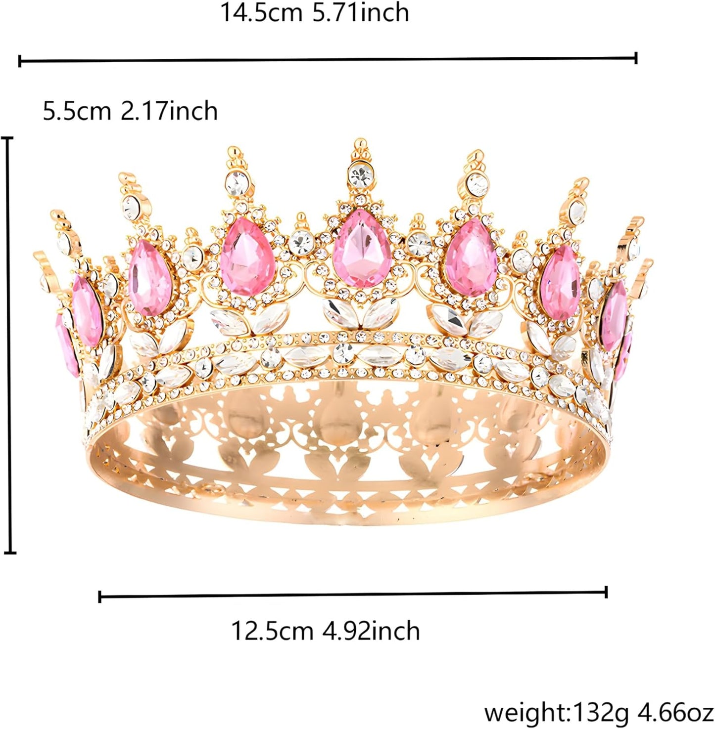 Tiaras for Women Princess Crowns for Women Crystal Headbands for Bridal Princess Birthday Party