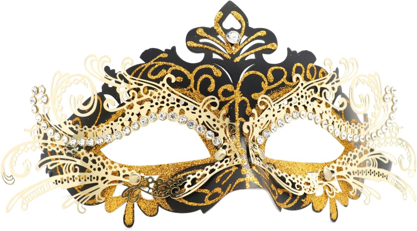 Coddsmz Masquerade Mask Venetian Masks Mardi Gras Mask Prom Ball Costume Mask Wedding Halloween Christmas Party Mask