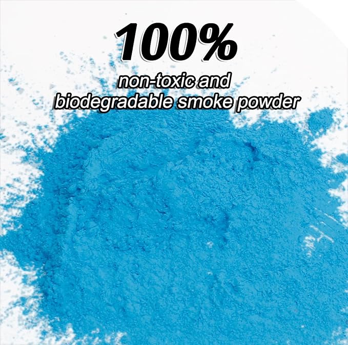 Gender Reveal Fire Extinguisher 2 Pack Boy Blue Extinguishers for Baby Reveal Gender Reveal Decorations Smoke with Power for Party Blue Smoke Color Powder for Reveal Party Ideas Color Run