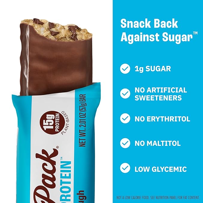 Munk Pack Variety Pack Probiotic Protein Bars Stocking Stuffers | 15g Protein, 1g Sugar, 5g Net Carbs | Plant-Based, High Protein, Low Sugar Gut Health Snacks | 12 Pack