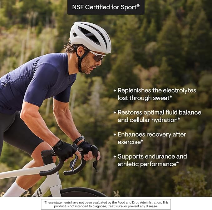 THORNE - Daily Electrolytes - Zero Sugar & Low-Calorie Electrolyte Powder Drink Mix - Flavors Derived from Natural Sources - NSF Certified for Sport - Mango Limeade - 30 Stick Packs
