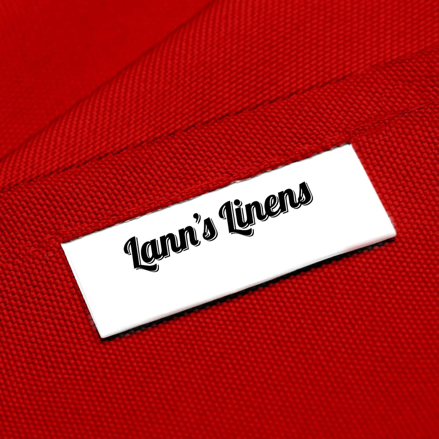 Lann's Linens - 90" x 156" Premium Tablecloth for Wedding/Banquet/Restaurant - Rectangular Polyester Fabric Table Cloth - Red