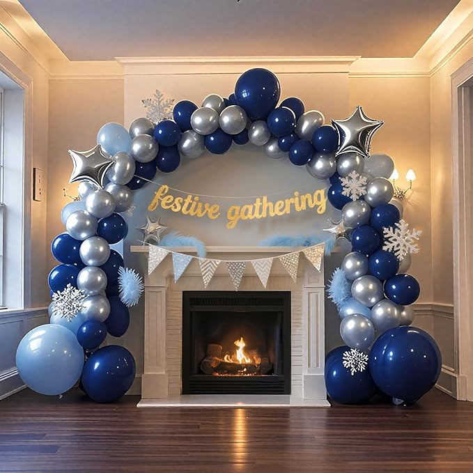 Large Navy Blue Balloons 18 Inch - 30Pcs Big Dark Blue Round Latex Party Ballons Bulk for 4th of July Navy Graduation Father's Day Bridal Shower Wedding Ocean Themed Birthday Party Decorations