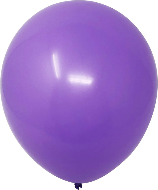 Allgala Purple Balloons 50 Pack 12 Inch Helium Grade Latex Bulk Balloon Pack Ideal for Birthday, Wedding, Bridal Party Baby Shower Decorations