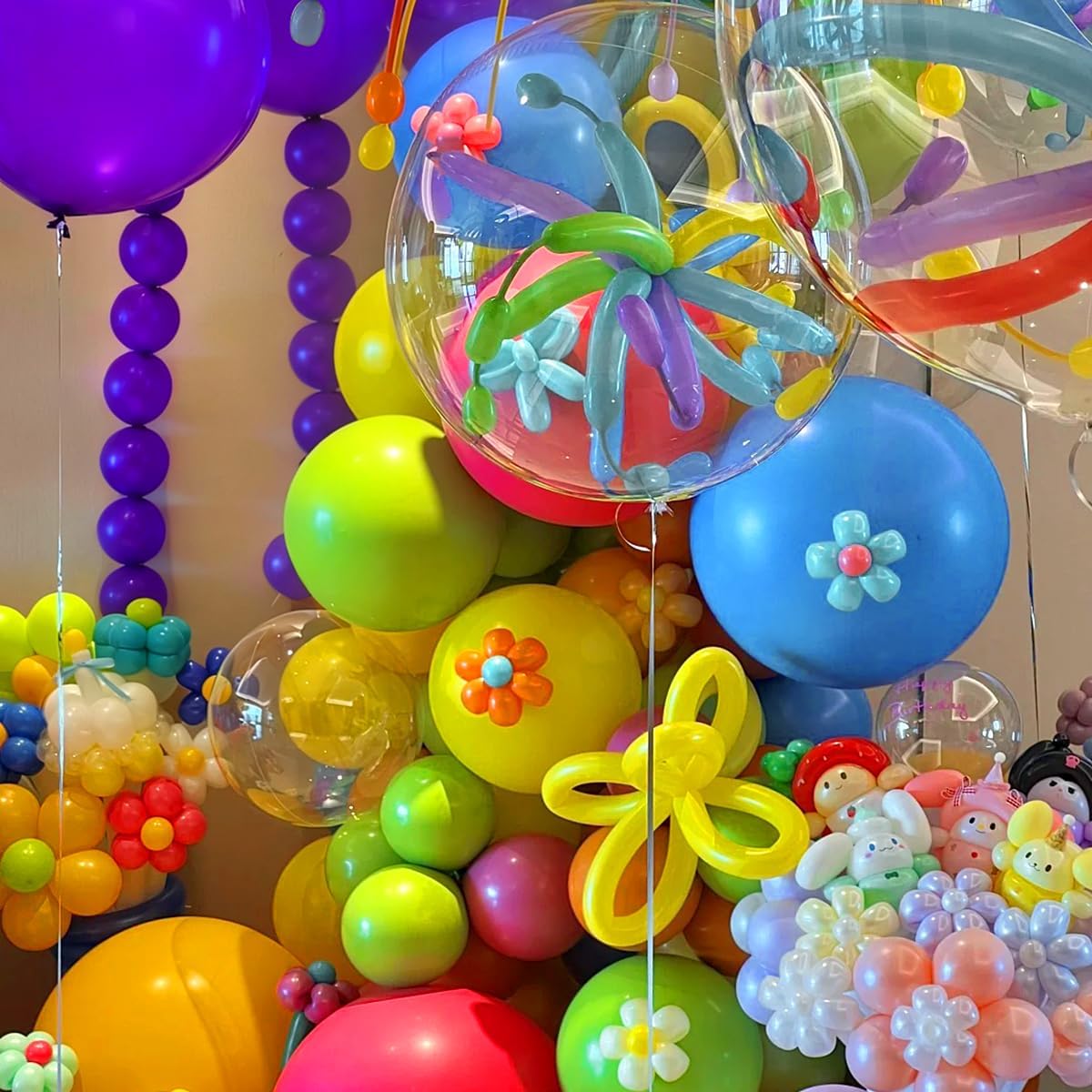 Rainbow Balloon Arch Kit, 166Pcs 18 12 10 5 inch Colorful Latex Balloons Garland for Birthday Baby Shower Wedding Engagement Anniversary Mother's Day Party Decorations