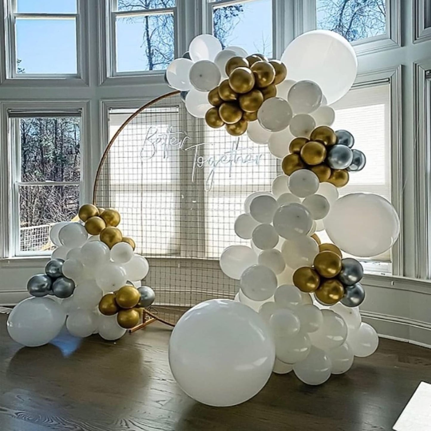 White Balloons Latex Party Balloons - 20 Pack 18 Inch Big White Thicker Balloons Large Round Helium Balloons for Baby Shower Wedding Graduation Birthday White Themed Party Decorations